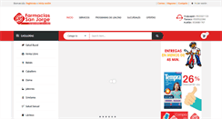 Desktop Screenshot of farmaciasanjorge.com